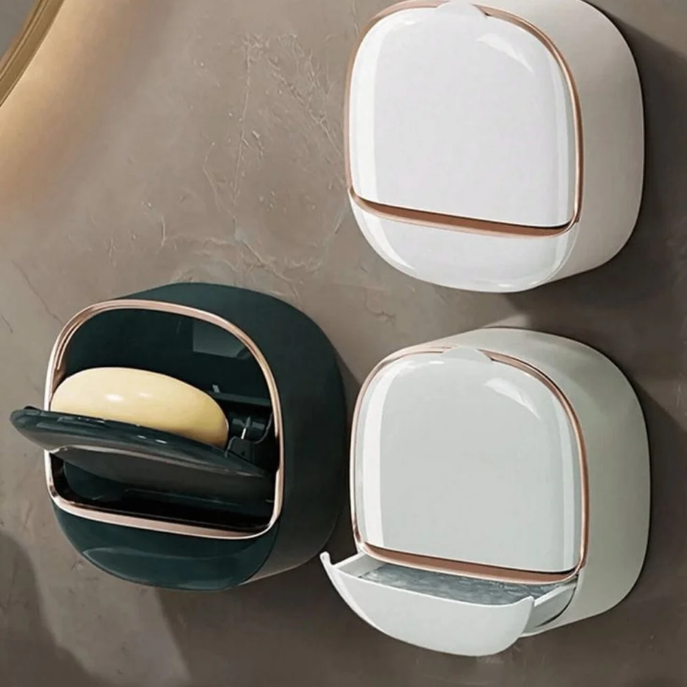 Luxury Soap Holder with Drain Tray